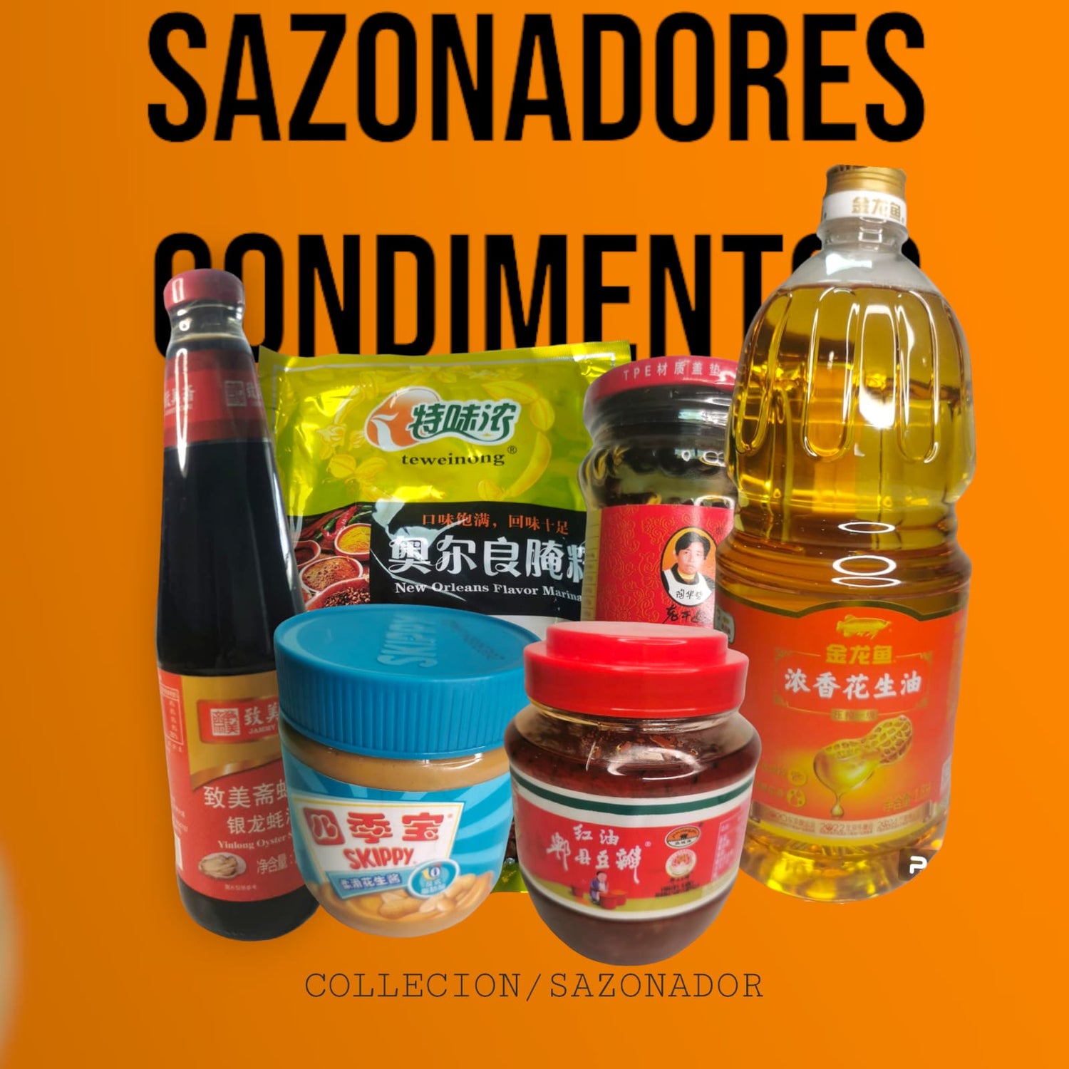 SAZONADORES, CONDIMENTOS Y MAS