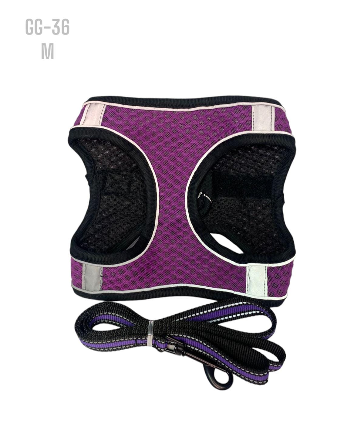 Arnés reversible morado (M)